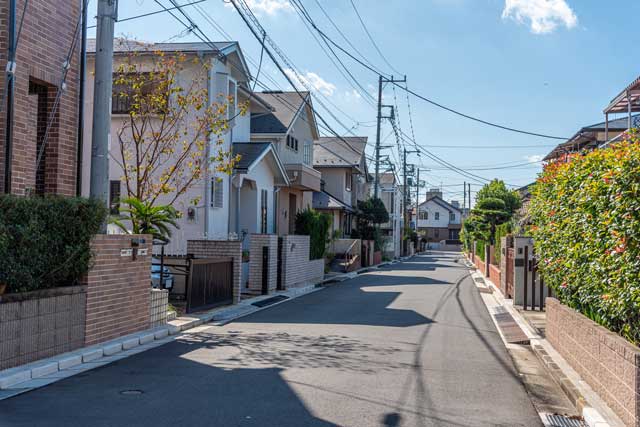 郊外 住宅街