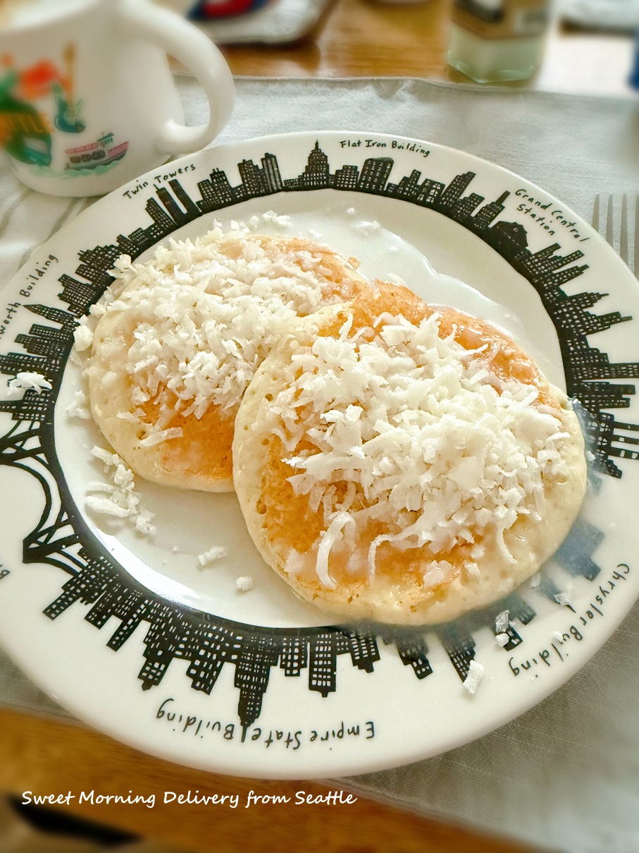 ハワイの味：パイナップルパンケーキ