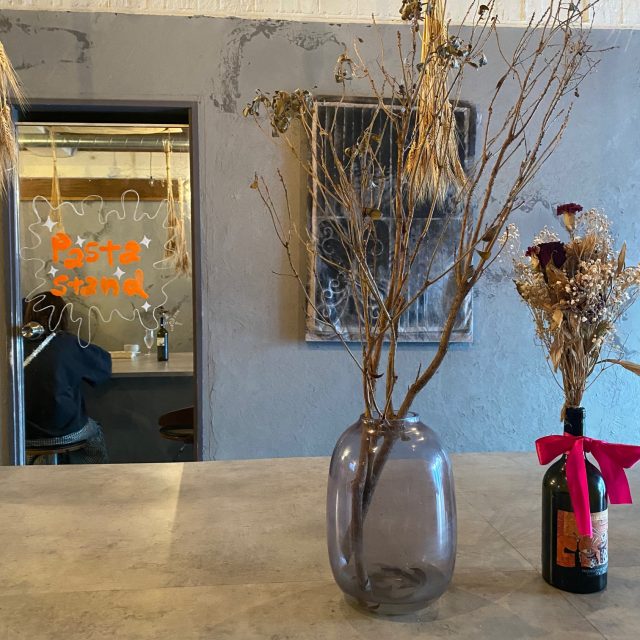 生パスタ専門pasta stand 店内