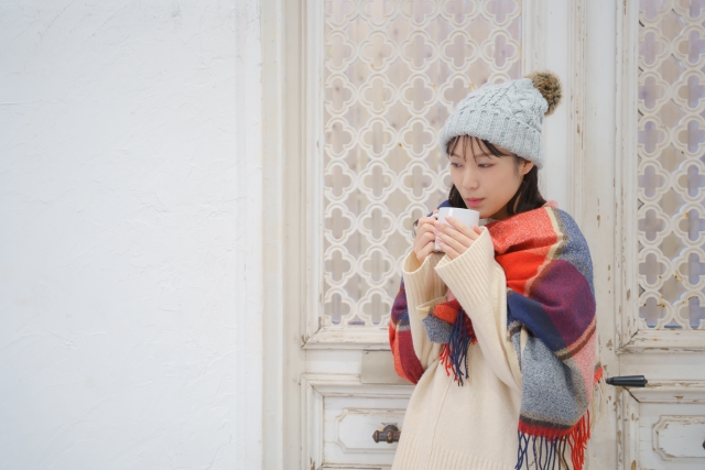 冬 女性