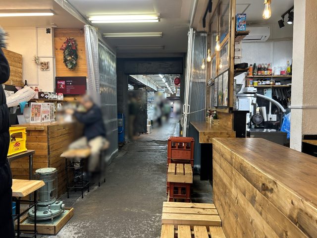 築地 SUKIJI PEPPERS CAFE 店内