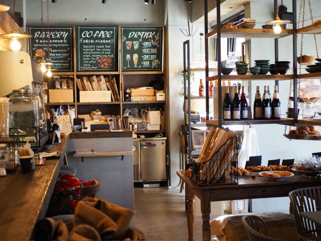 勝どき「tricot. bakery and cafe」店内