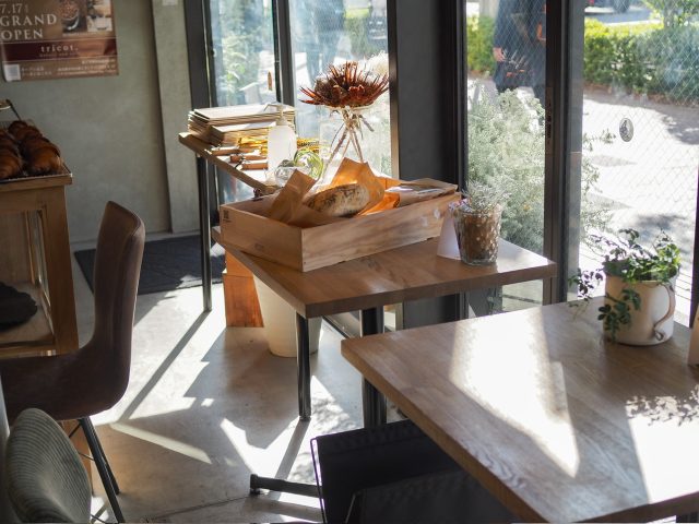 勝どき「tricot. bakery and cafe」店内