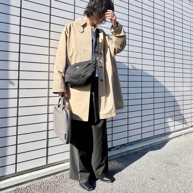 bon moment(ボンモマン)の「整理ができるショルダーバッグ」