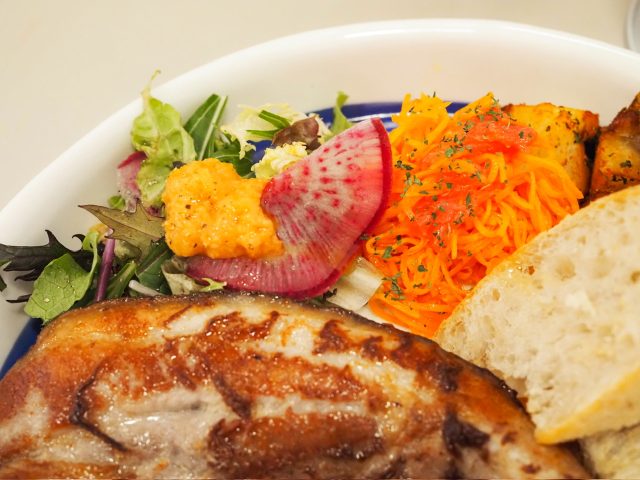 モーニングプレートの野菜