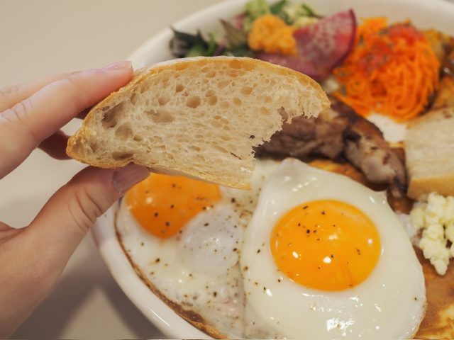 モーニングプレート 高加水パン