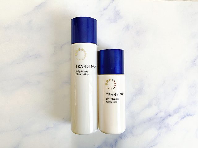 美白ケアブランド『トランシーノ』の化粧水＆乳液