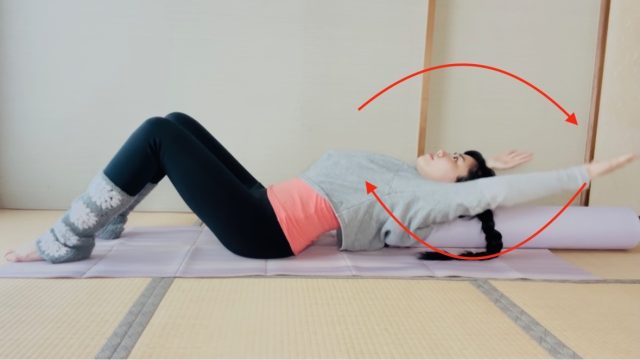 美姿勢をつくる朝ピラティス