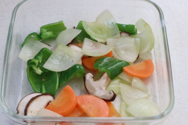 酢豚の野菜