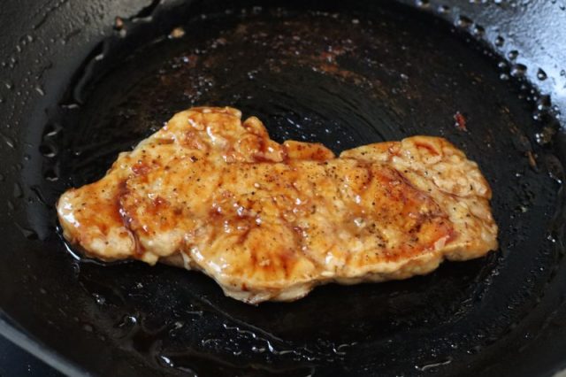 豚肉の照りやき