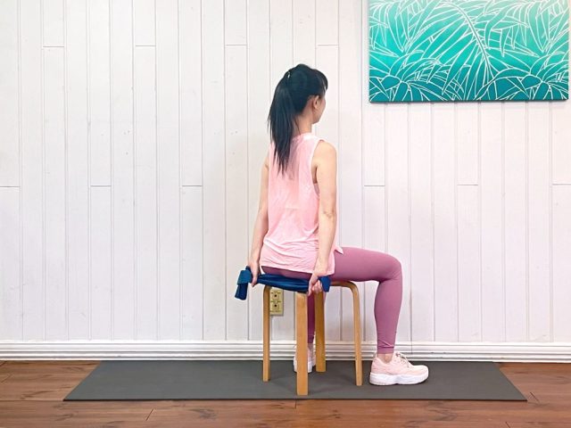 肩ストレッチ