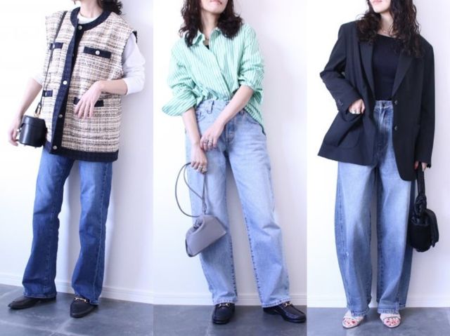 春のおしゃれを楽しむ！こなれ感の満載「大人のデニムコーデ」3選