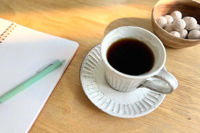 コーヒーとノート