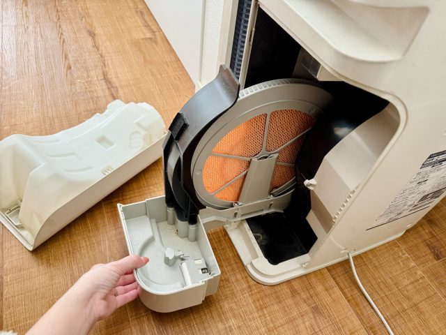加湿器の掃除
