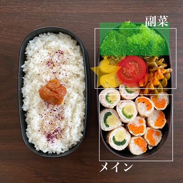 お弁当を詰めるコツ
