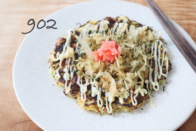 キャベツとたまごだけのお好み焼き