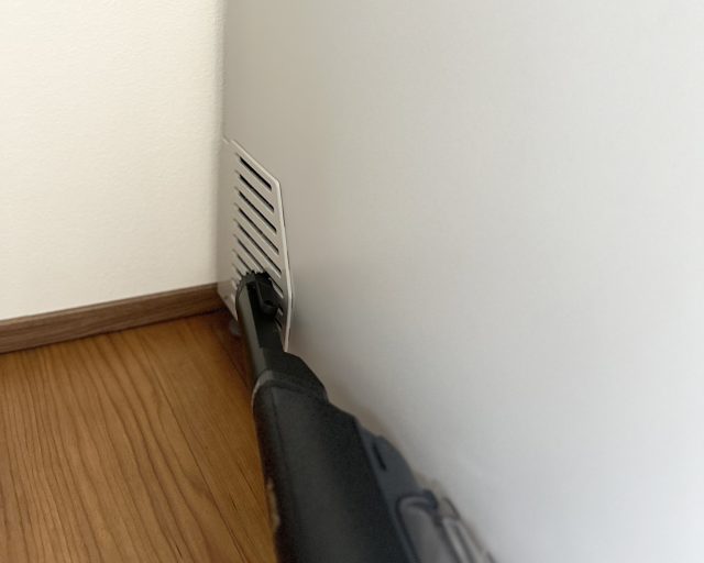 冷蔵庫の排気口の掃除