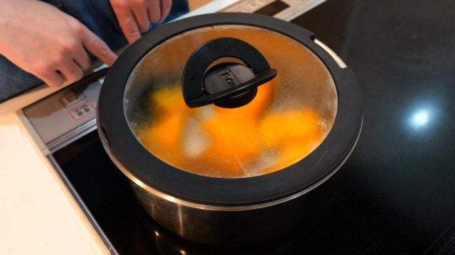 火を入れる