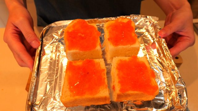 明太トースト