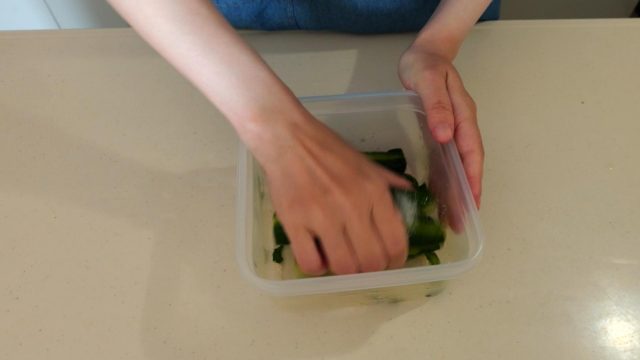 きゅうりの出汁漬け