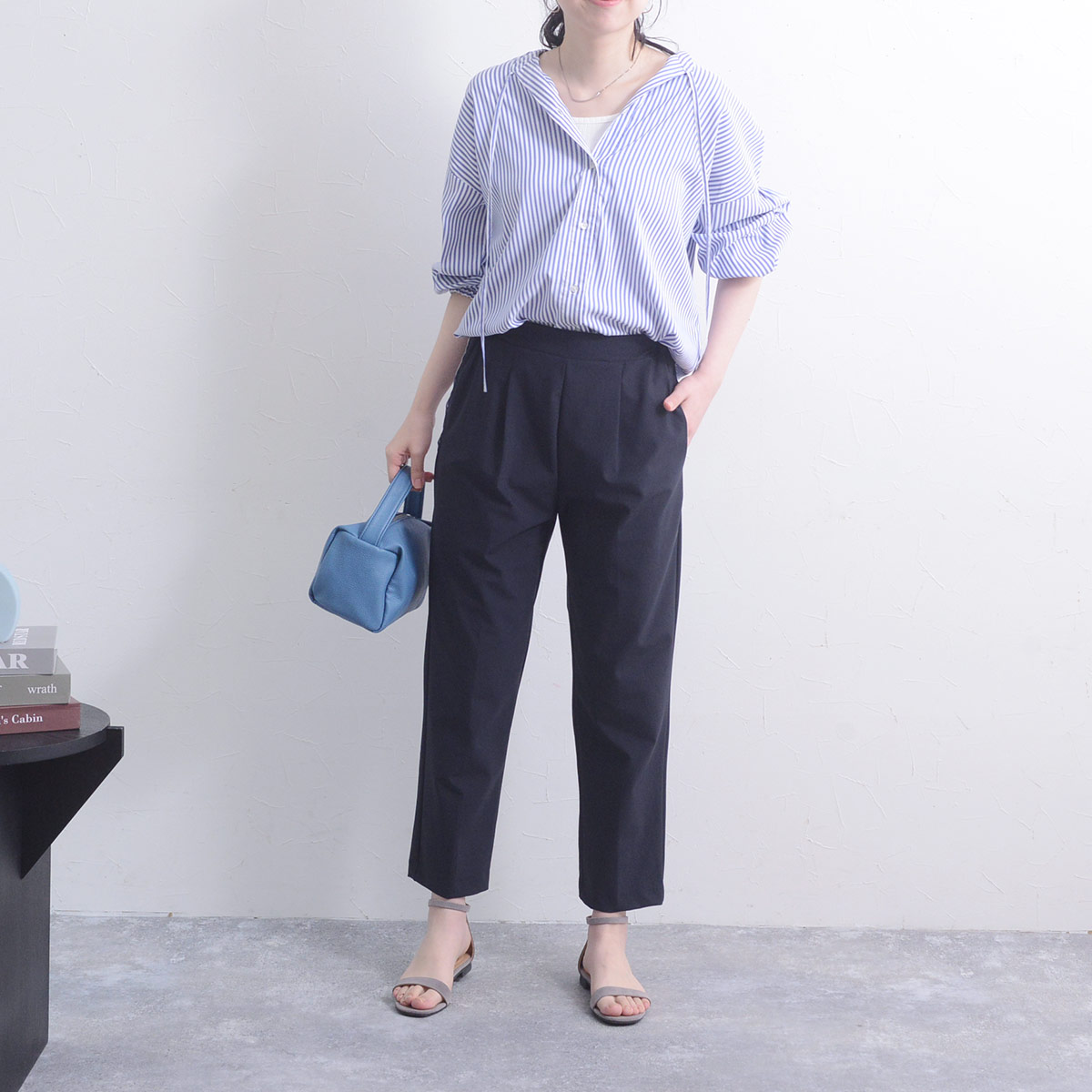 気になる骨盤底筋をこっそりケア！「秘密のベルト付き」きれいめパンツが登場♪