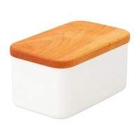 野田琺瑯 バターケース 深型
