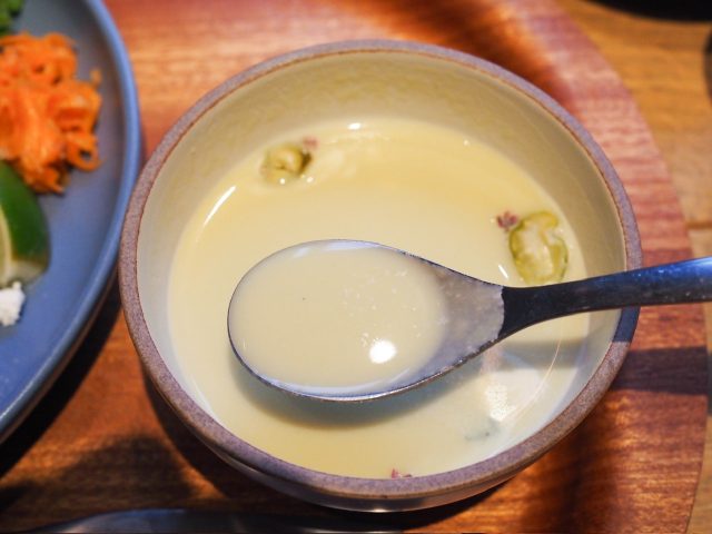 アスパラスープ