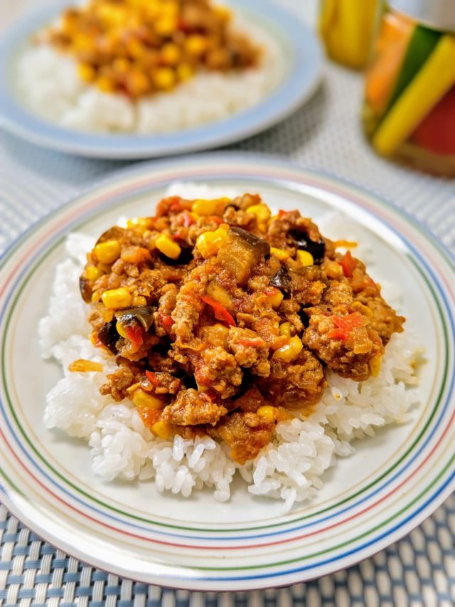 夏野菜のスパイスカレー