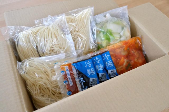 中山冷麺 キムチ・韓国餅の中山商店 水キムチのオリジナル冷麺セット