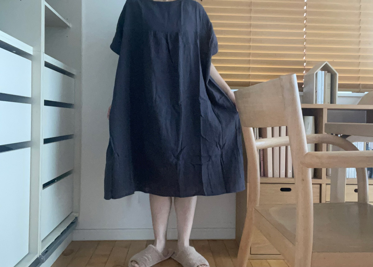 「おしゃれにゆったり過ごせる」子育てママの夏休みにも活躍！bon momentの湯上りガーゼワンピース