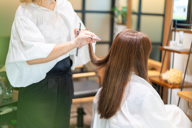 ヘアカット 女性