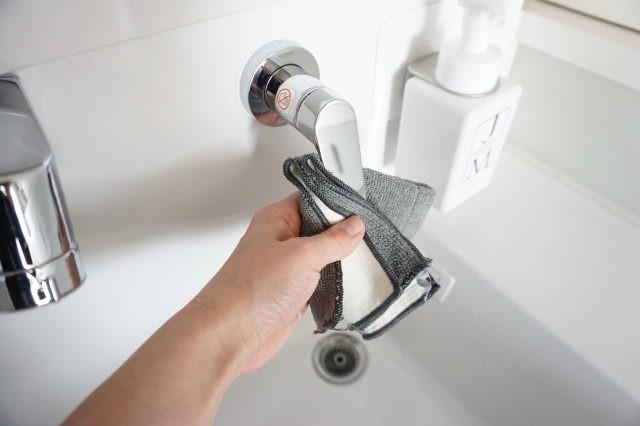 洗面所の蛇口