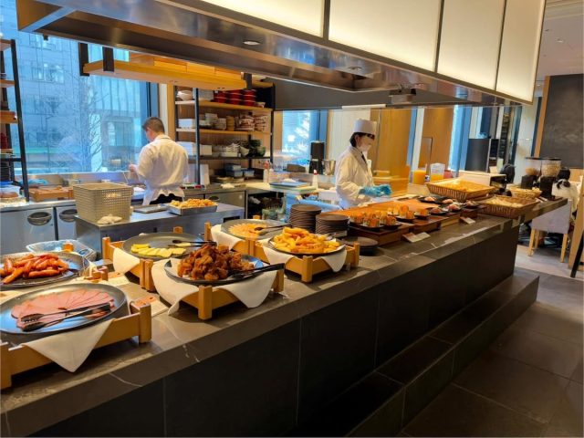 SHARI東銀座 モーニング店内