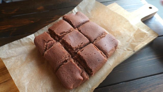 米粉チョコ蒸しパン