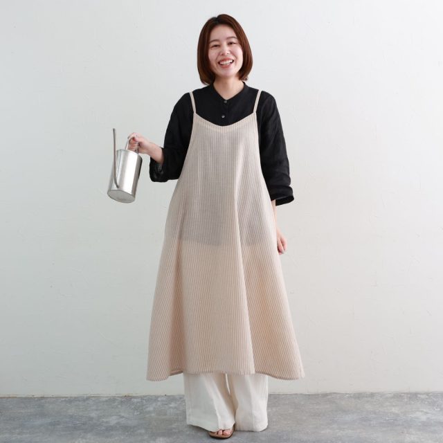 ワンピみたいな キャミソールエプロン