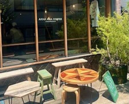 カフェの外観