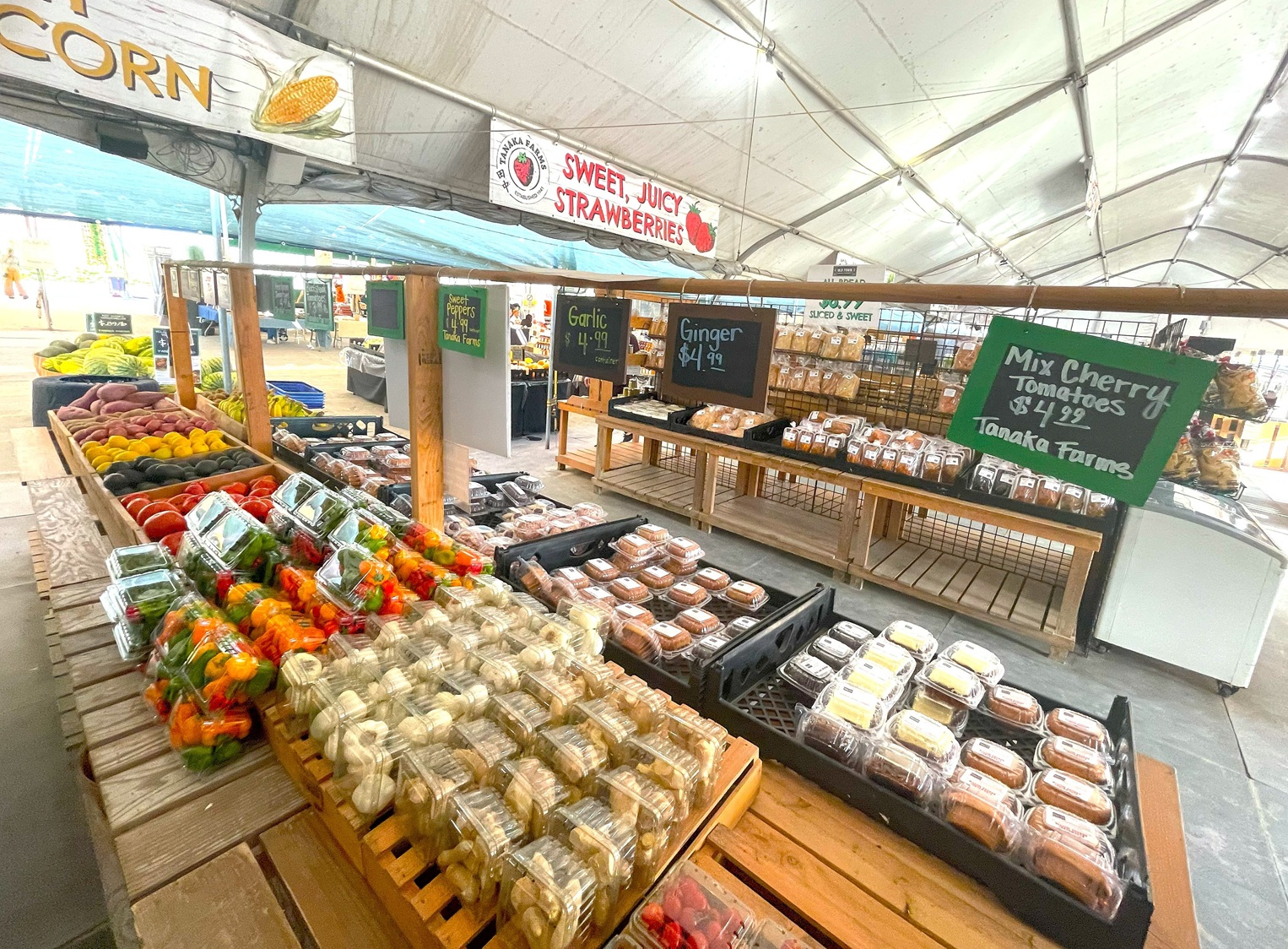 LAのスーパー探訪！ “ニジヤ＆タナカファーム”の和食材と旬のフルーツ