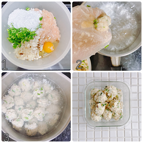 鶏団子作り方