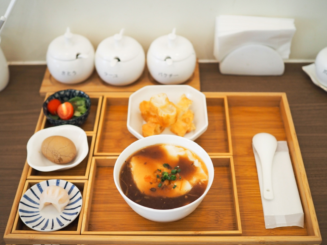 【大門】中国スタイルの朝食を手軽に楽しむ♪「豆早点(とうそうてん)」のモーニング