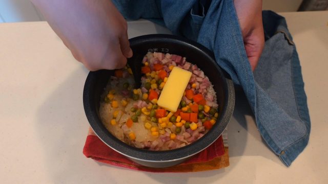 炊飯器ピラフ