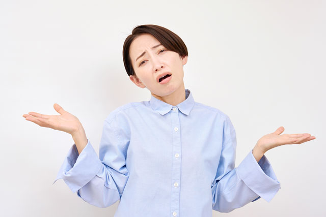 何もいえない