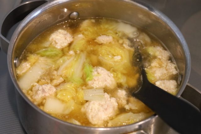 煮込み工程