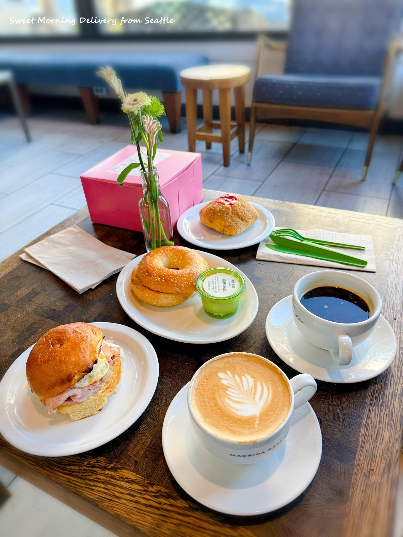 たまにはカフェで朝ごはん