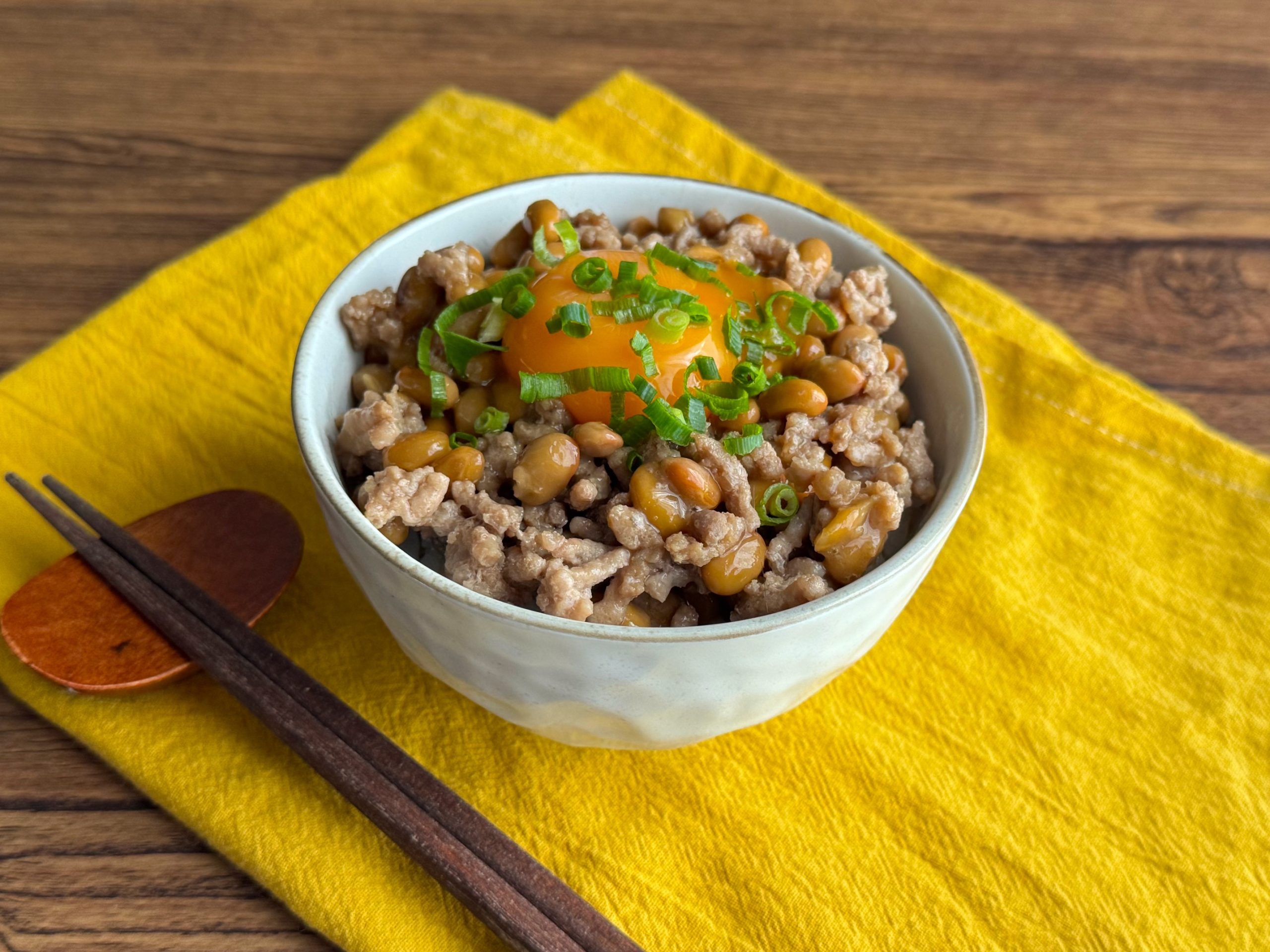  マンネリ解消！レンジで簡単「納豆そぼろごはん」