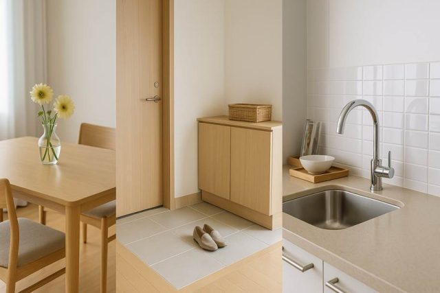 部屋の中