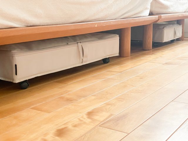 bon momentの「隙間を活用 ベッド下収納 キャスター付き」