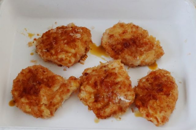 鶏むね肉のおかか衣