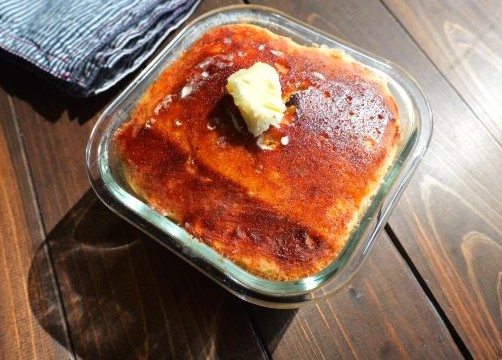 外はサクッ、中はもっちり♪米粉で簡単「バナナケーキ」の作り方
