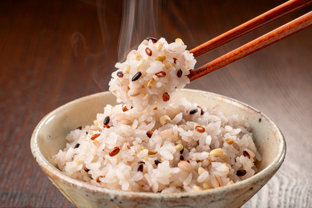 「白米・麦飯・五穀米」って英語でどう言う？
