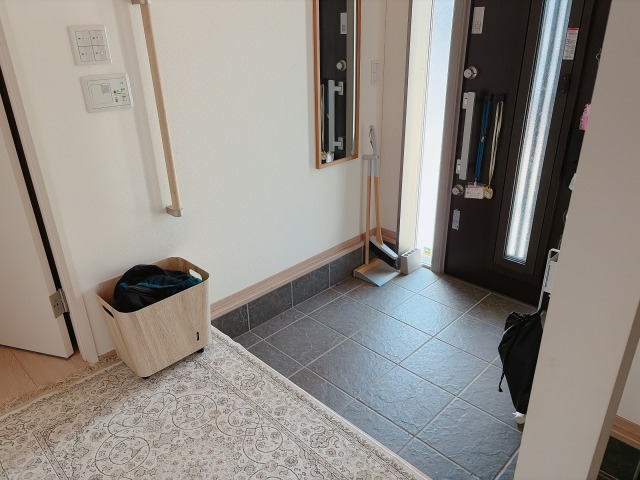 整った玄関